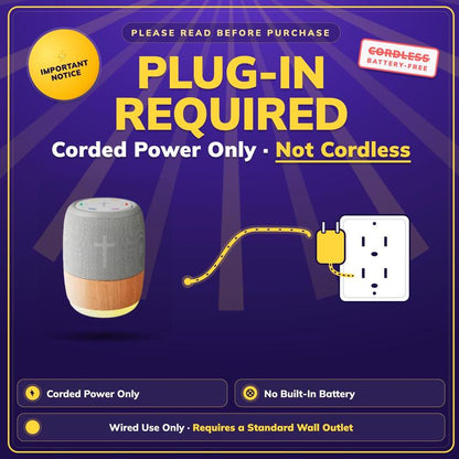 Plug-In Audio Player Speaker with Preloaded Bible Verses