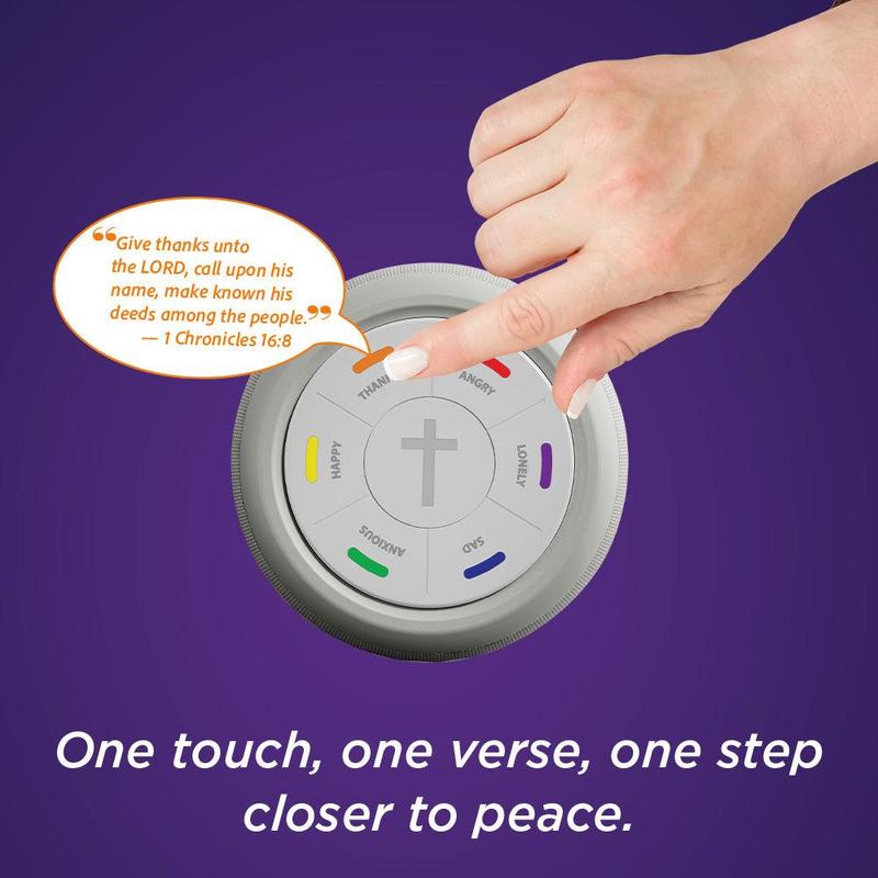 Plug-In Audio Player Speaker with Preloaded Bible Verses
