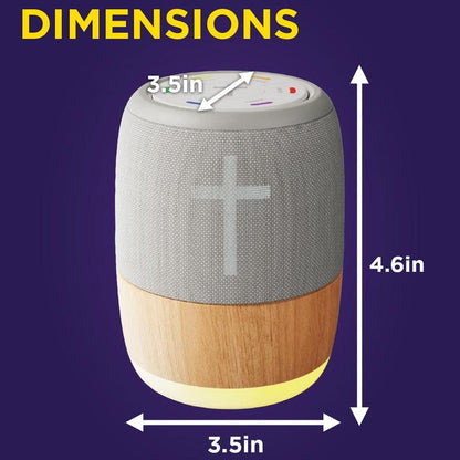 Plug-In Audio Player Speaker with Preloaded Bible Verses